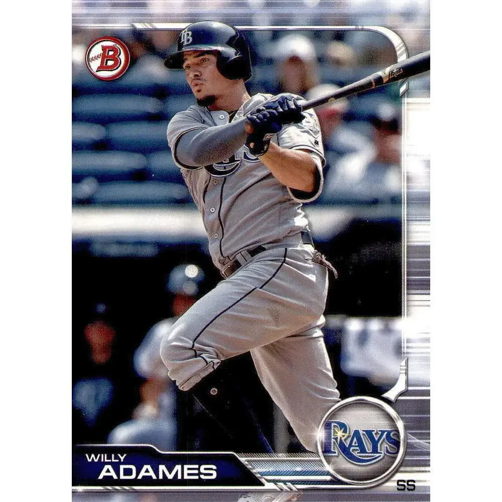 2019 Bowman Willy Adames #10 Tampa Bay Rays